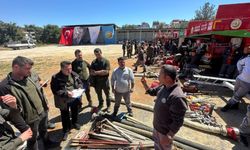 Manavgat’ta orman yangınıyla mücadele eğitimi verildi