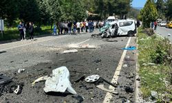 Marmaris'te karayolu savaş alanına döndü