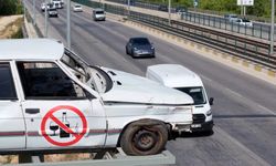 Metrelerce yüksekteki hurda araçla kazalara dikkat çekiliyor