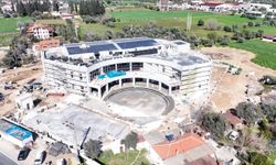 Milas'ın yeni kültür ve sanat merkezinde çalışmalar devam ediyor