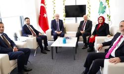 Milletvekili Ün, bayramda siyasi parti temsilcilerini genel merkezde ağırladı