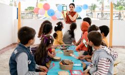 Silifke'de çocuklar için hobi atölyesi açıldı