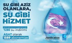 Antalya Büyükşehir Belediyesi’nden büyük su indirimi