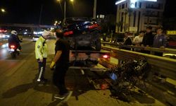Takla atan aracın açılan kapısından fırlayan genç sürücü hayatını kaybetti