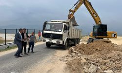 Yenipazar’da Büyükşehir’in çalışmaları sürüyor