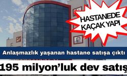 Antalya’da kira anlaşmazlığı hastaneyi satışa götürdü… 195 milyon TL’lik satış