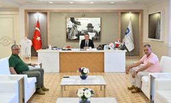 Başkan Topaloğlu’ndan ABB Başkanı Böcek’e ziyaret