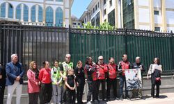 Motosiklet camiasından Osman Özgen için adliye önünde adalet çağrısı