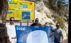 Kuşadası plajları artık ‘Mavi Bayrak’lı