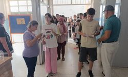 Manavgat’ta öğrenciler LGS heyecanı yaşadı