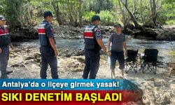 Akdeniz'de yangın alarmı, Akseki'de jandarma devriyeleri sıklaştırdı