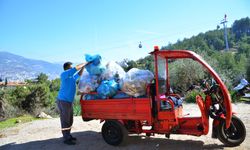 Alanya’da bayram boyunca 5 tona yakın atık toplandı