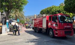 Otelin kazan dairesindeki yangın korkuya yol açtı