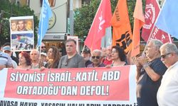 Antalya'dan Gazze ve İran’a destek sesleri yükseldi