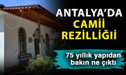 Antalya’da 75 yıllık mescidine saç minare