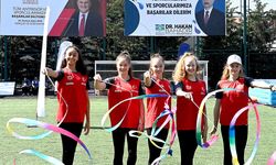 Bahçelievler Stadyumu'nda GSB Spor Okulları açılış töreni gerçekleştirdi