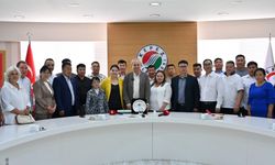 Moğolistan’dan Kepez’e dost ziyareti, Başkan Kocagöz Moğol heyetini ağırladı
