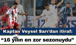 Antalyaspor Kaptanı Veysel Sarı’dan itiraf: “16 yıllık kariyerimin en zor sezonu oldu”