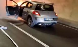 Antalya-Konya Karayolu Demirkapı Tüneli'nde korkutan yangın