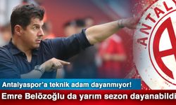 Antalyaspor’a teknik adam dayanmıyor! Emre Belözoğlu da yarım sezon dayanabildi