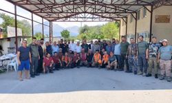 Gündoğmuş’ta domuz sürek avı düzenlendi