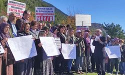 Gündoğmuş’ta su kaynakları için bölge halkı ayaklandı