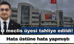 Hata üstüne hata yapan o meclis üyesi tahliye edildi!