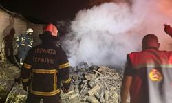 Mangal ateşi yangın çıkarttı