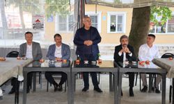 Denizli’nin Çameli ilçesinde bayramlaşma