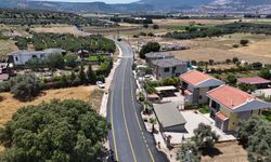 Muğla'nın 2 bin 400 metre uzunluğundaki Menteş yolu tamamladı