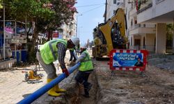 MESKİ, Yapraklıkoy mevkiinde içme suyu hattını yeniledi