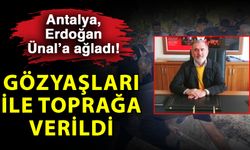 Antalya, Erdoğan Ünal’a ağladı! Gözyaşları ile toprağa verildi