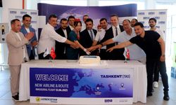 Özbekistan'dan Alanya’ya ilk uçuş gerçekleşti