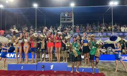 Dünya Plaj Voleybolu Pro Tur'un Alanya etabı gerçekleştirildi