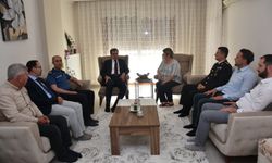 Salihli'de şehit ailelerine ziyaret