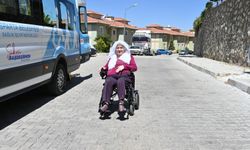 Engelli vatandaş akülü tekerlekli sandalye ile hayata yeni bir adım attı