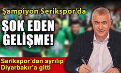 Şampiyon Serikspor’da şok eden gelişme! Serikspor’dan ayrılıp Diyarbakır’a gitti