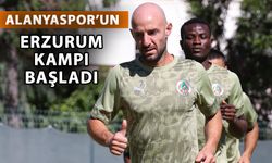 Alanyaspor’un Erzurum kampı başladı