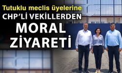 Tutuklu meclis üyelerine CHP’li vekillerden moral ziyareti