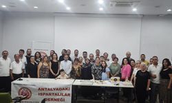 Antalya’daki Ispartalılar yeni yaşını kutluyor