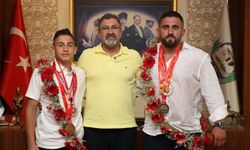 Antalya’nın başpehlivanlığa yükselen Celal Bayar Çilenker’den önemli ziyaret
