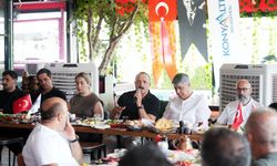 Başkan Kotan Konyaaltı esnafıyla buluştu