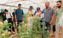 Aday ziraat mühendisleri BATEM’in laboratuvar ve seralara inceleme gezisi düzenlendi
