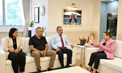 Birleşik Kamu-İş Konfederasyonu’ndan Büyükşehir’e destek ziyareti