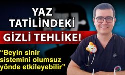 Yaz tatilindeki gizli tehlike! Beyin sinir sistemini olumsuz yönde etkileyebilir