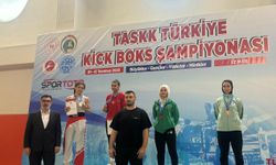Aydın'ın demir ayağı Ceylin, Türkiye Şampiyonu oldu