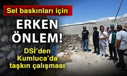 Sel baskınları için erken önlem! DSİ’den Kumluca’da taşkın çalışması