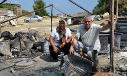 Evlerinde çıkan yangında 90 bin lira birikimleri de yandı