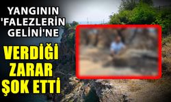 Yangının 'Falezlerin gelini'ne verdiği zarar şok etti