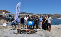 Bodrum Belediyesi düğmeye bastı... O sahilde deniz dibi temizlendi
